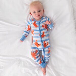Little Sleepies Crustacean Crew Zippy, Size 18-24 Month